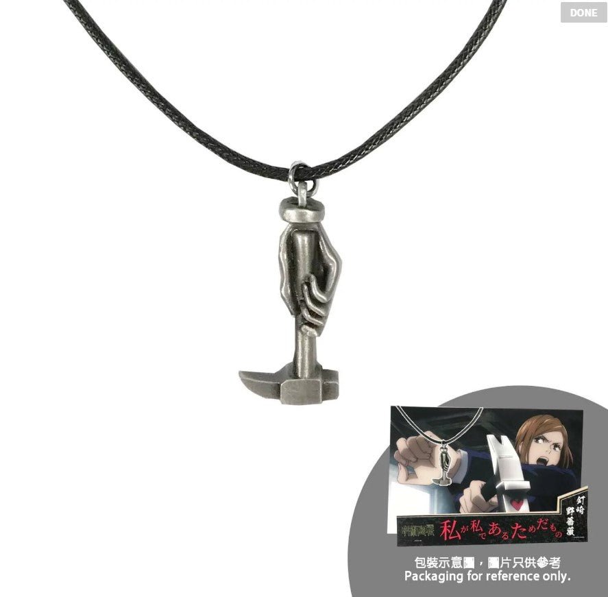 咒術迴戰 角色手造型金屬立體頸鏈 - 釘崎野薔薇 - Microworks ACG