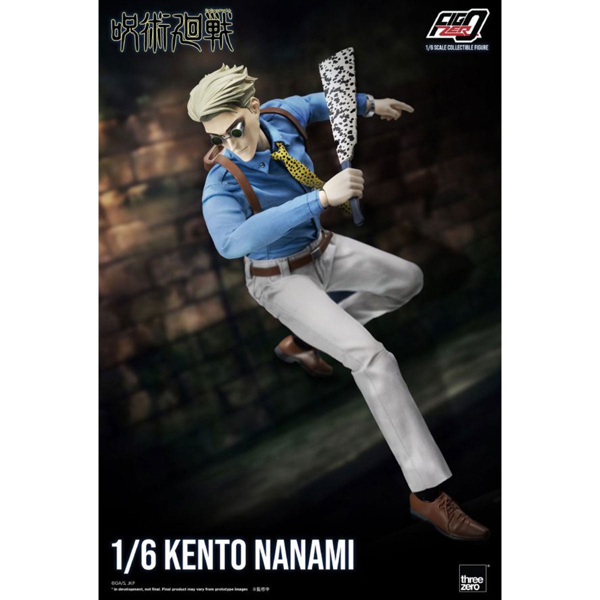 《預訂已截單》threezero 《咒術迴戰》FigZero 1/6 七海建人(Re - issue)《2024年第二季發售》 - Microworks ACG