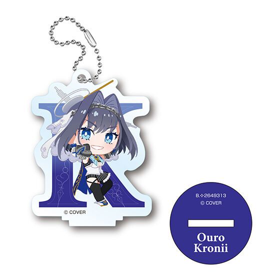 Bandai 扭蛋 HOLOLIVE ENGLISH亞加力膠牌吊飾 - Microworks ACG