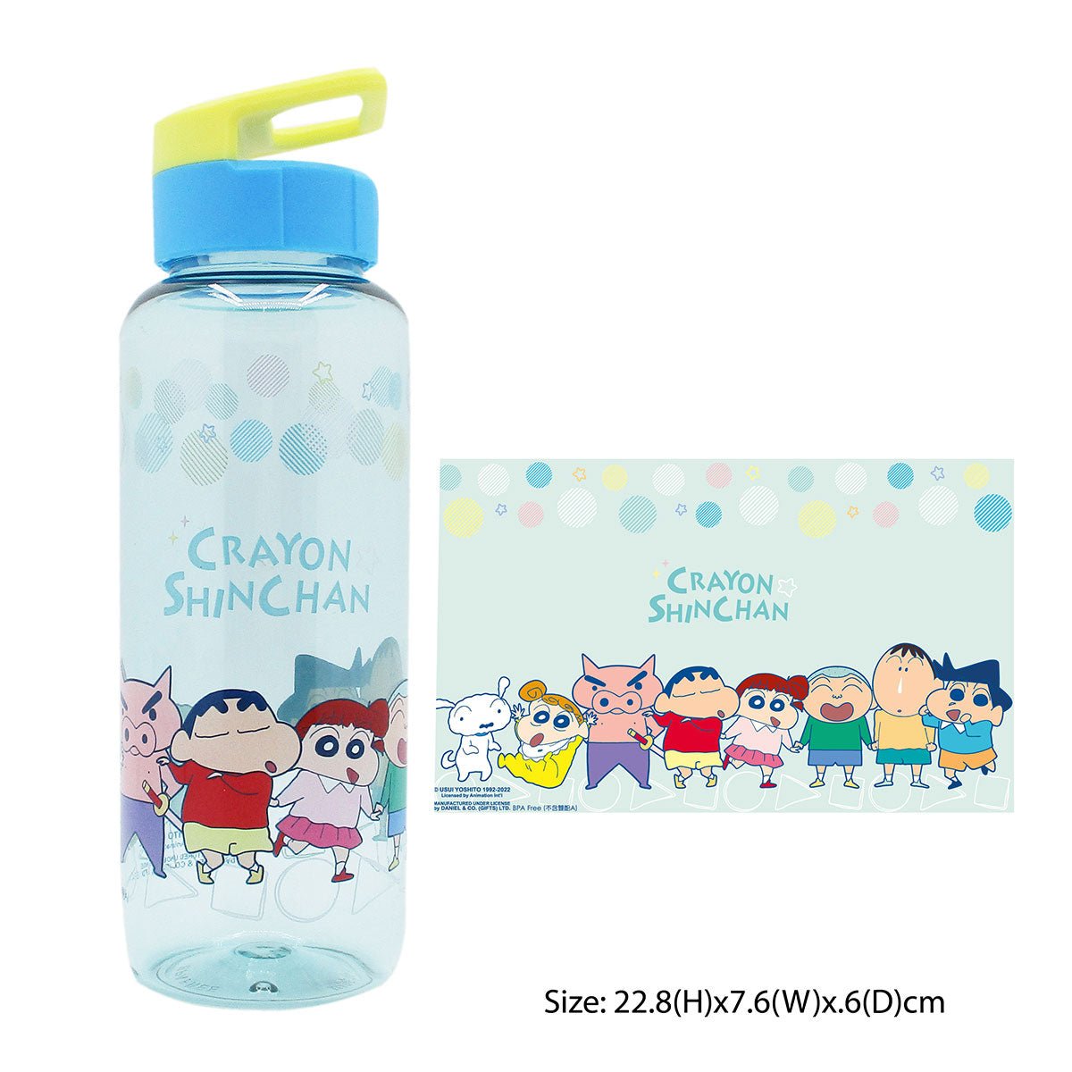 蠟筆小新 600毫升水樽 - Microworks ACG
