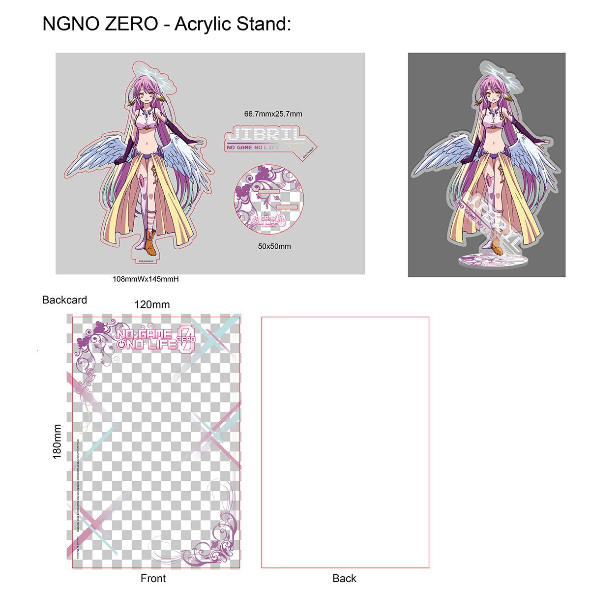 遊戲人生ZERO 角色立牌 吉普莉爾 - Microworks ACG