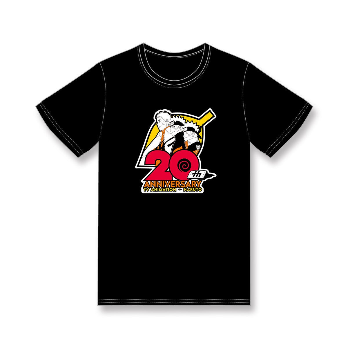 火影忍者動畫20周年 T-Shirt LOGO - Microworks ACG