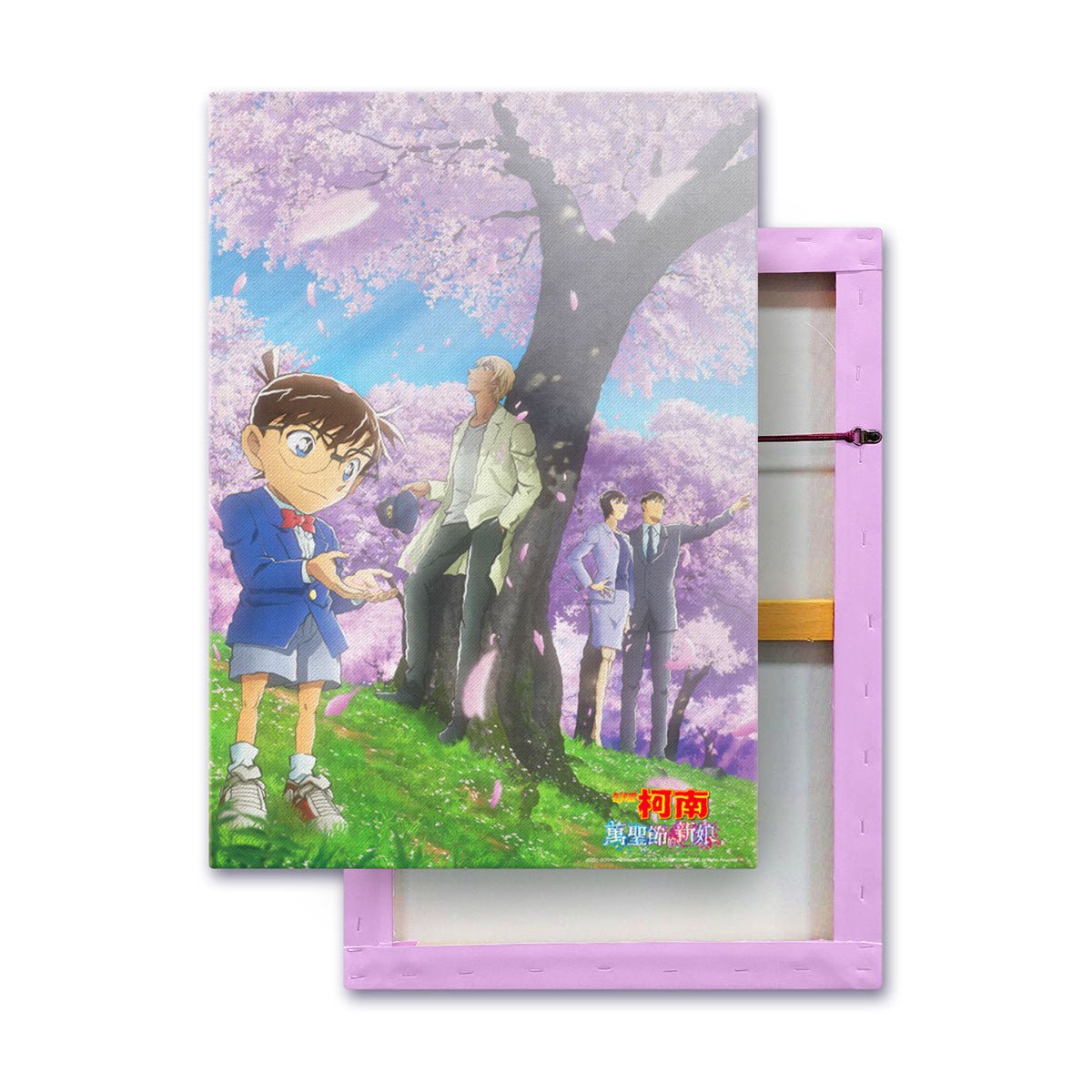(已絕版) 名偵探柯南：萬聖節的新娘 布面收藏畫 櫻花主宣 - Microworks ACG