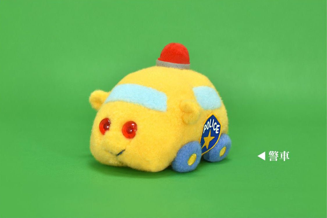 Pui Pui 天竺鼠車車 5吋 絨毛公仔 (迴力車款) - Microworks ACG