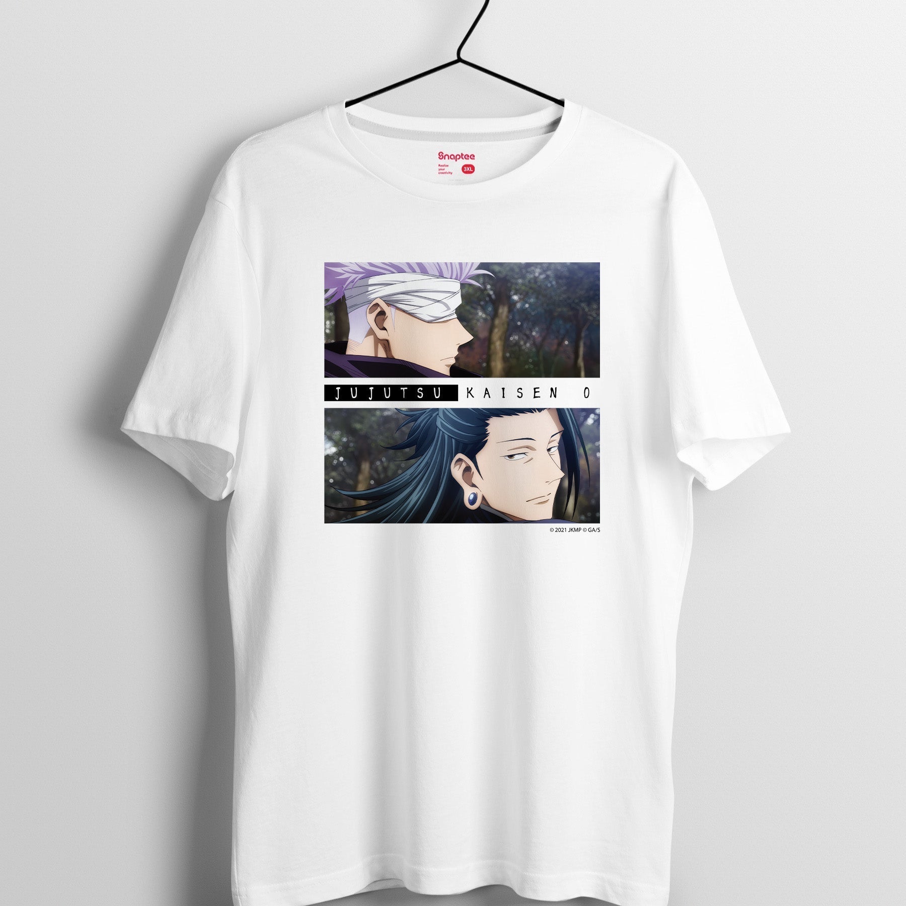 劇場版 咒術迴戰 0 T-shirt 五條及夏油 (白色) - Microworks ACG