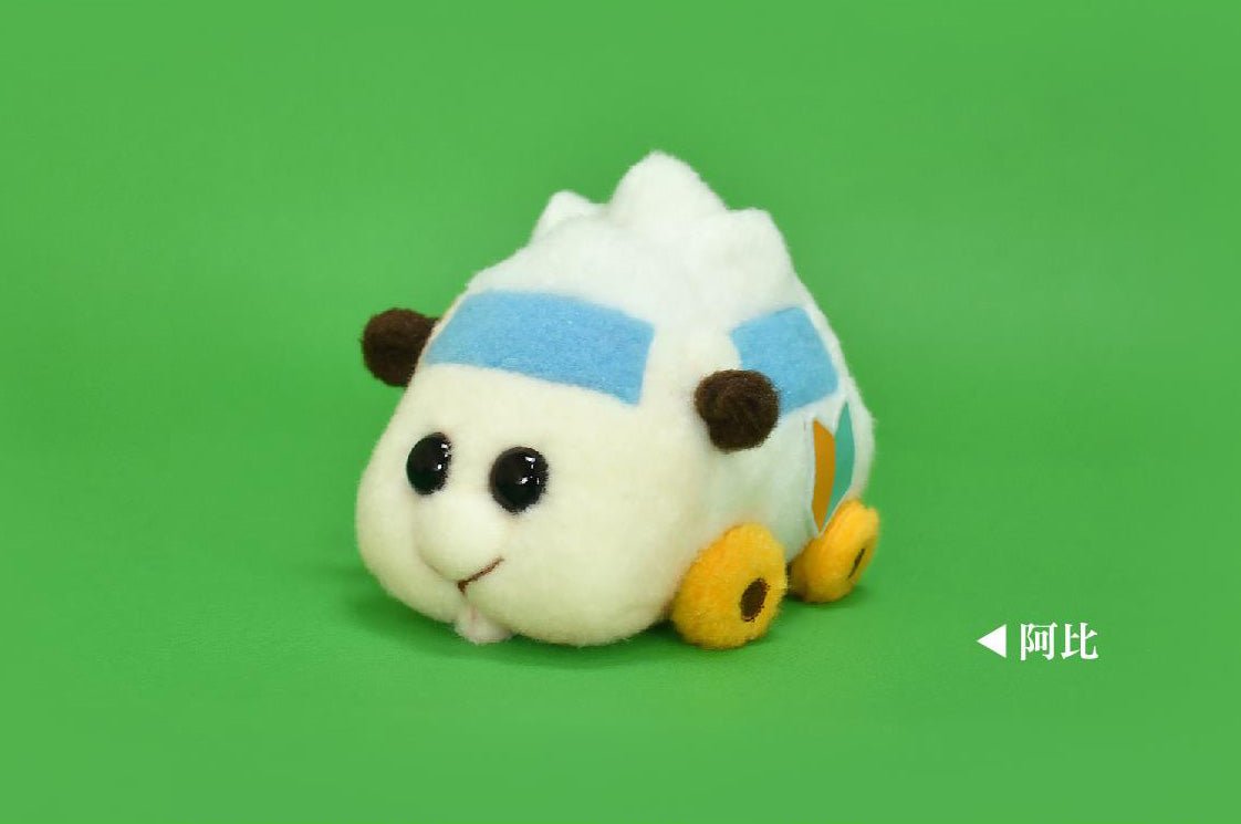 Pui Pui 天竺鼠車車 5吋 絨毛公仔 (迴力車款) - Microworks ACG