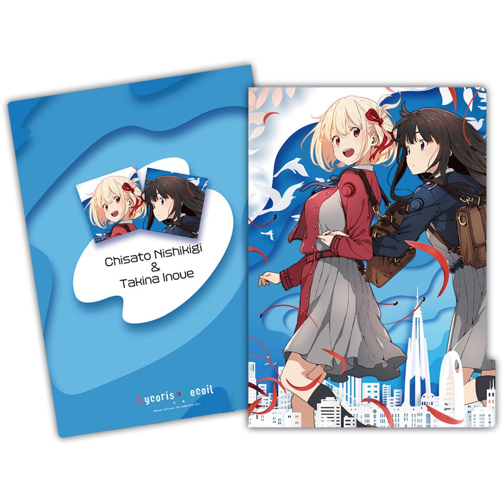 莉可麗絲 五層A4文件夾 A款 - Microworks ACG