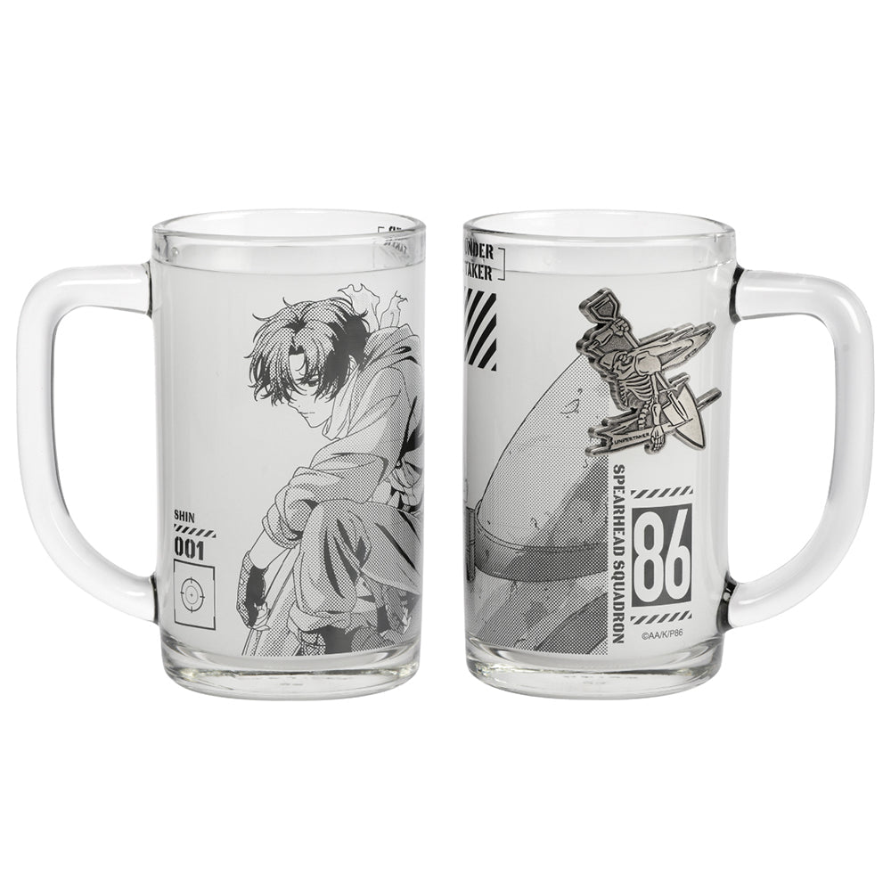 86不存在的戰區 玻璃水杯(尊爵) A款 辛+送葬者 - Microworks ACG