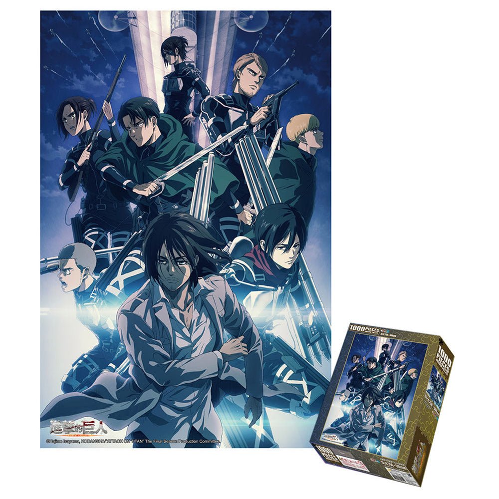 進擊的巨人 砌圖 1000塊 B款 - Microworks ACG