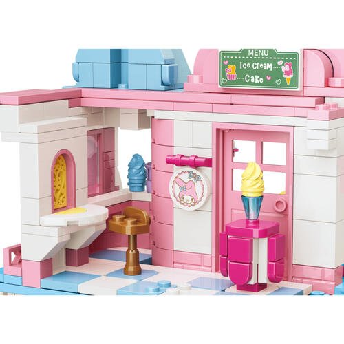 Qman Keeppley My Melody 甜蜜雪糕屋 造形積木 - Microworks ACG