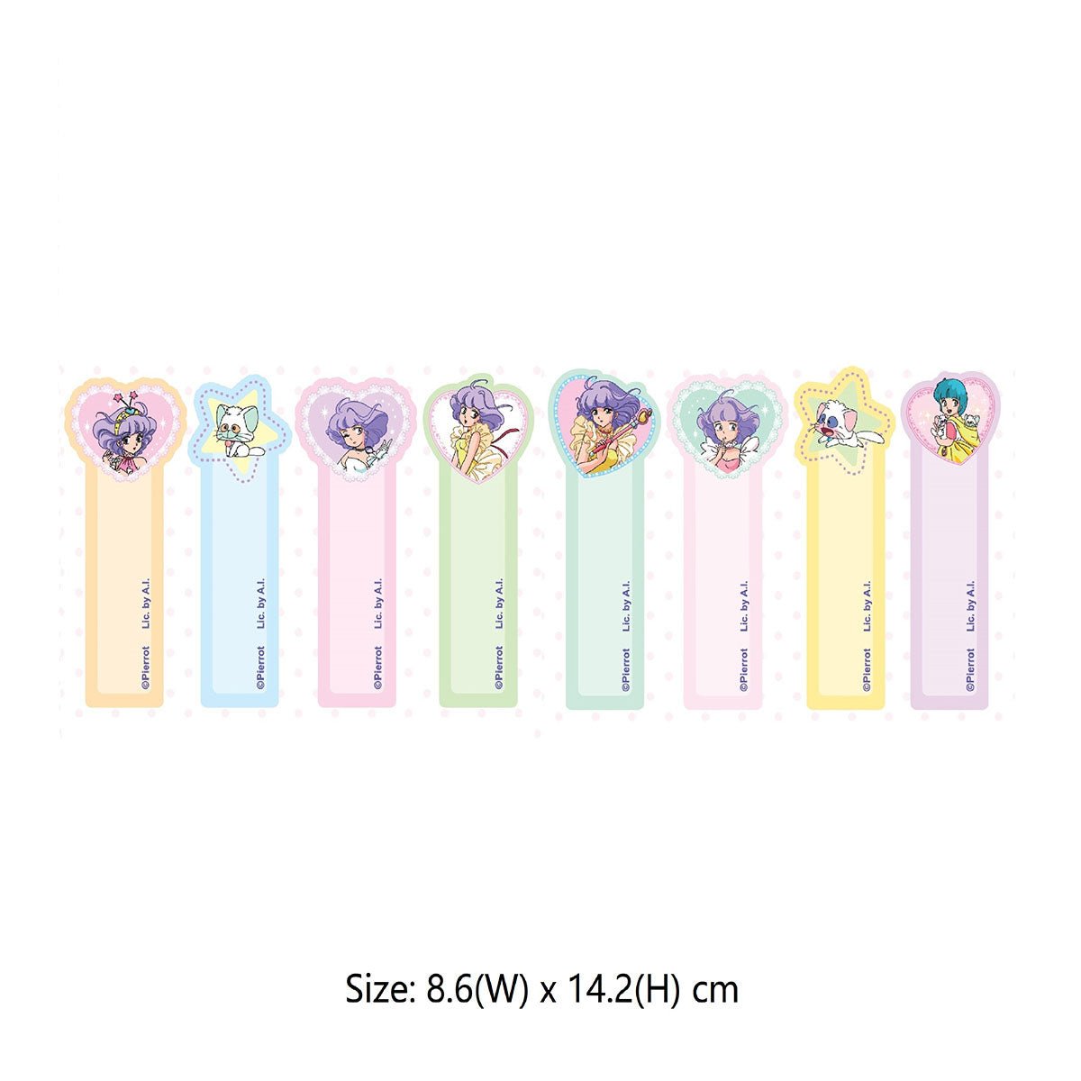 我係小忌廉 8件裝便條紙 - Microworks ACG