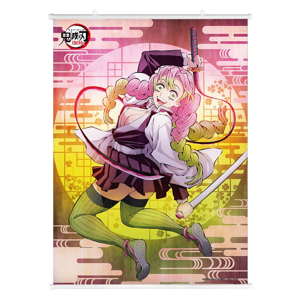鬼滅之刃 布掛畫(直向) B款 戀柱 甘露寺蜜璃 - Microworks ACG