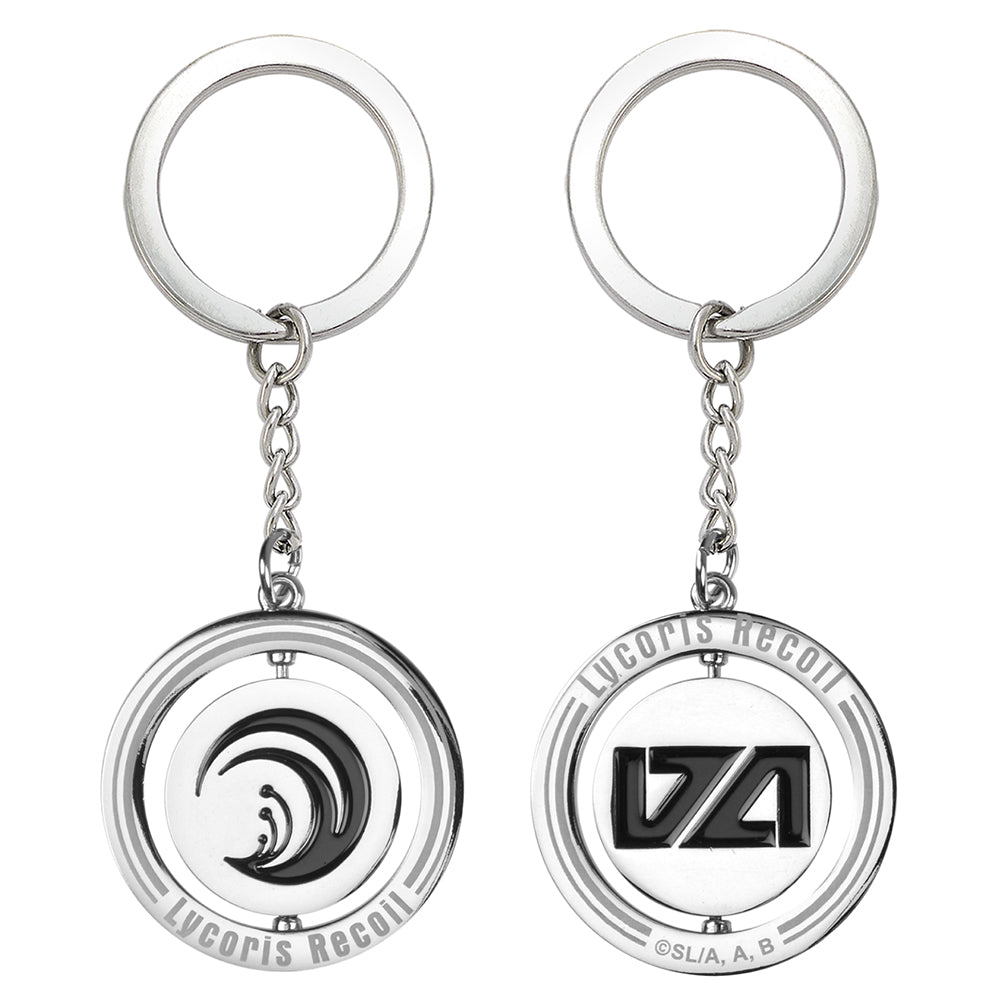 莉可麗絲 造型旋轉鎖匙扣 A款 - Microworks ACG