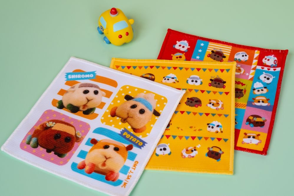 Pui Pui 天竺鼠車車 手巾仔 - Microworks ACG