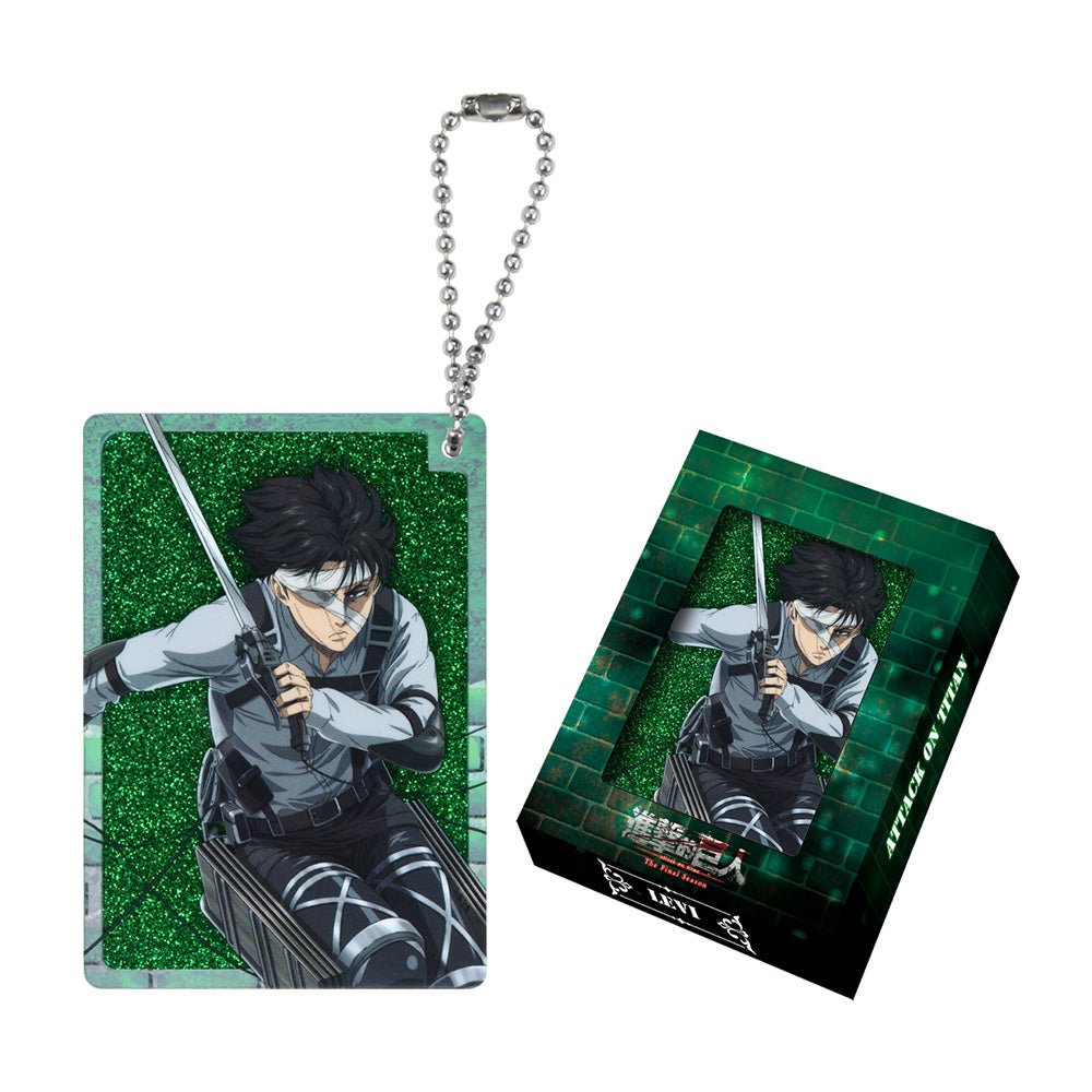 進擊的巨人 流沙壓克力牌 B款 里維 - Microworks ACG