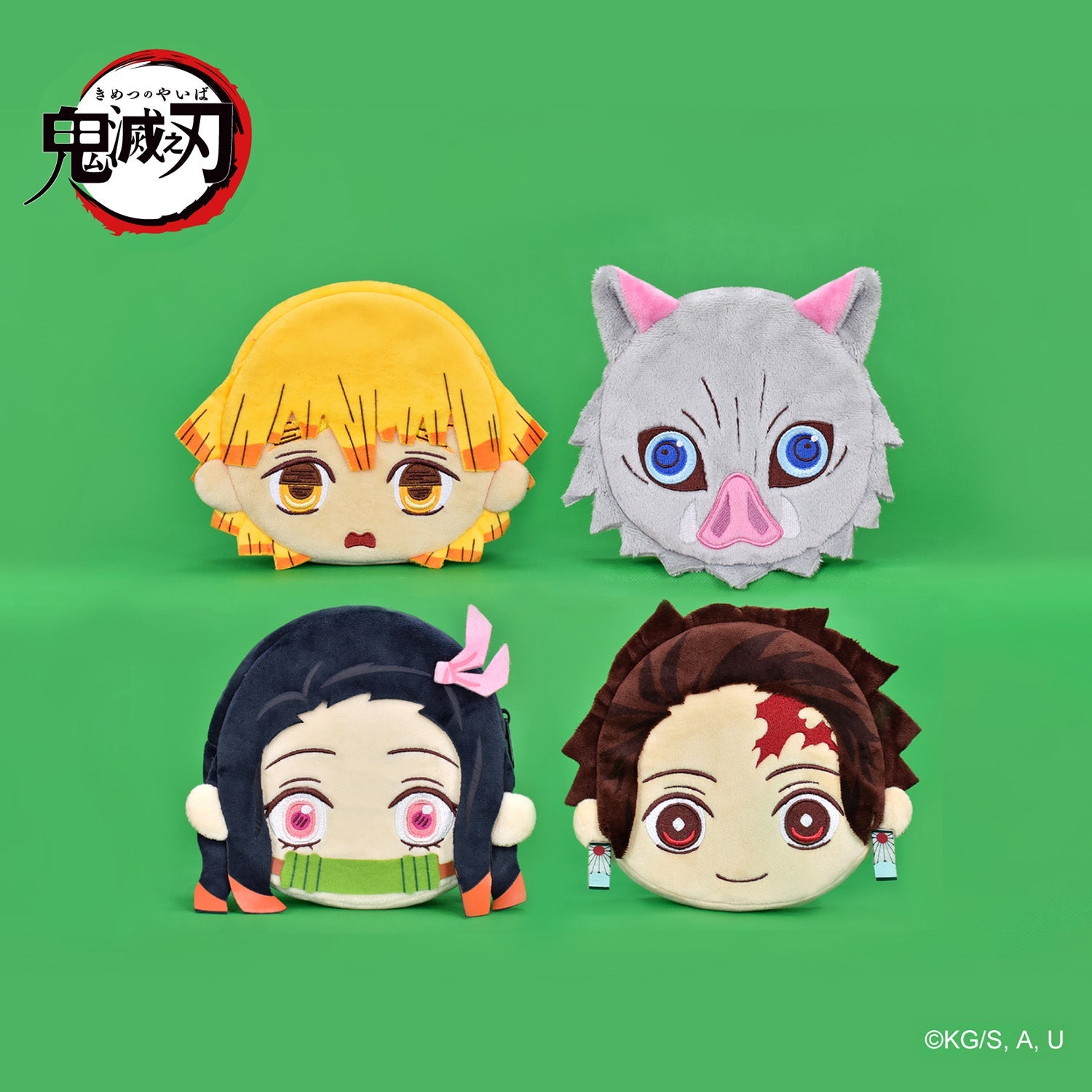 鬼滅之刃 6吋 頭型錢包 - Microworks ACG