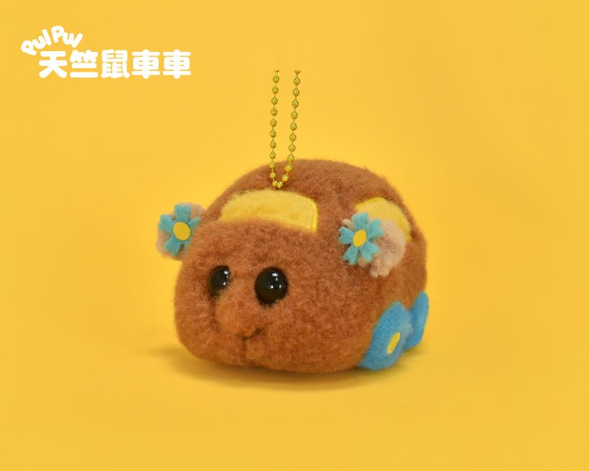 Pui Pui 天竺鼠車車 3吋 絨毛公仔 - Microworks ACG