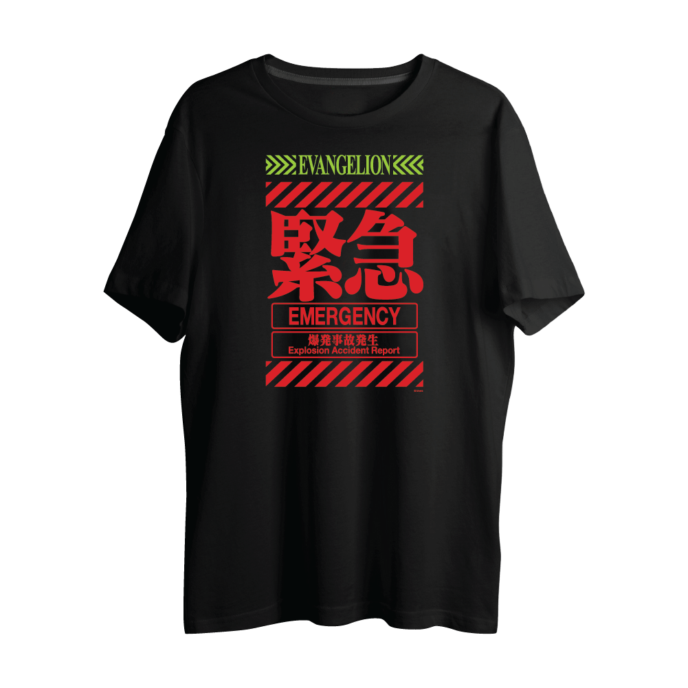 新世紀福音戰士 系列 T-Shirt 緊急 - Microworks ACG