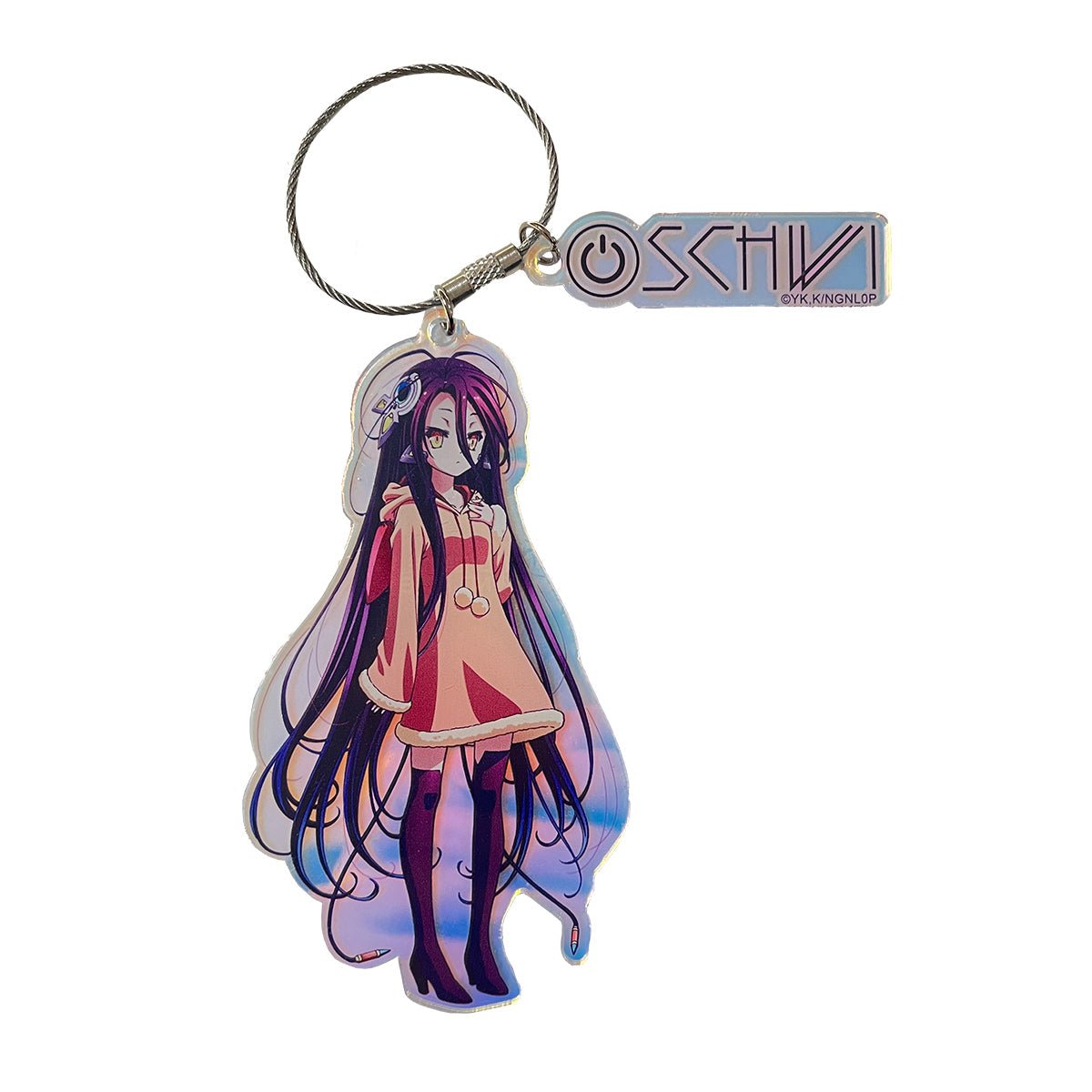 遊戲人生 角色阿加力匙扣 休比 - Microworks ACG