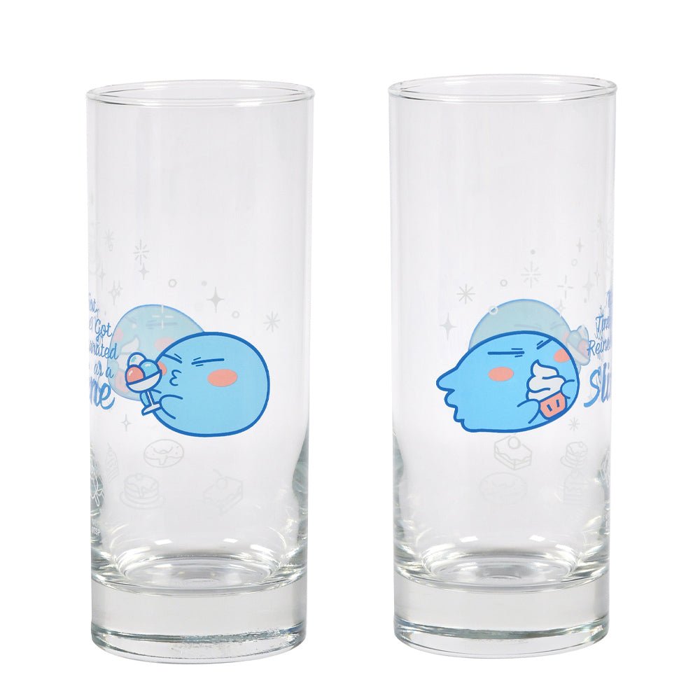 轉生史萊姆 玻璃水杯(長型460ml) A款 史萊姆 - Microworks ACG