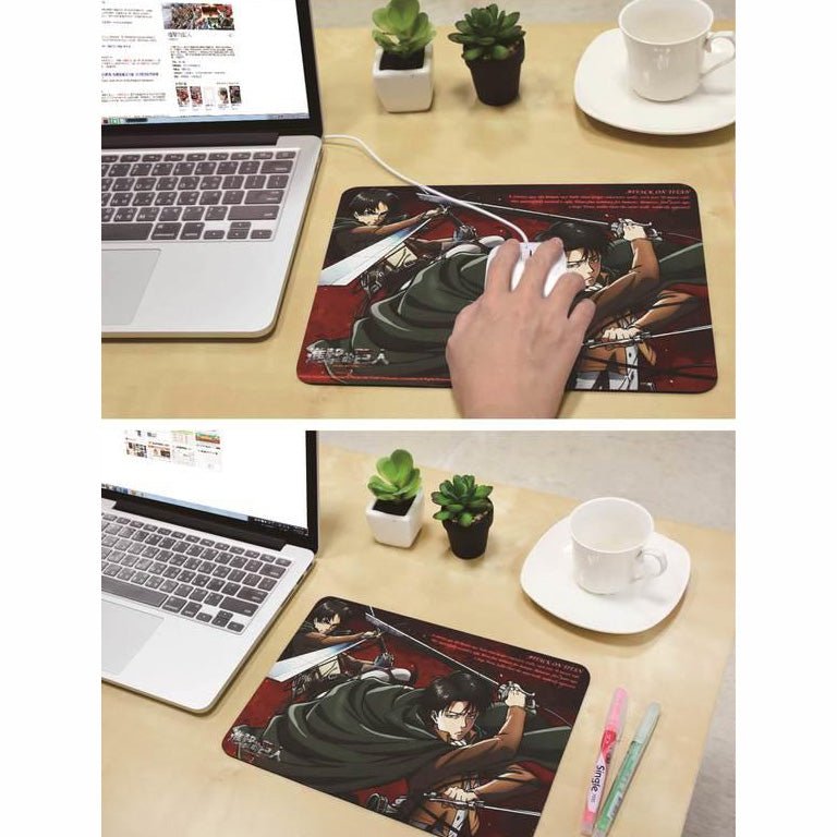 進擊的巨人 電競滑鼠墊 A款（里維） - Microworks ACG