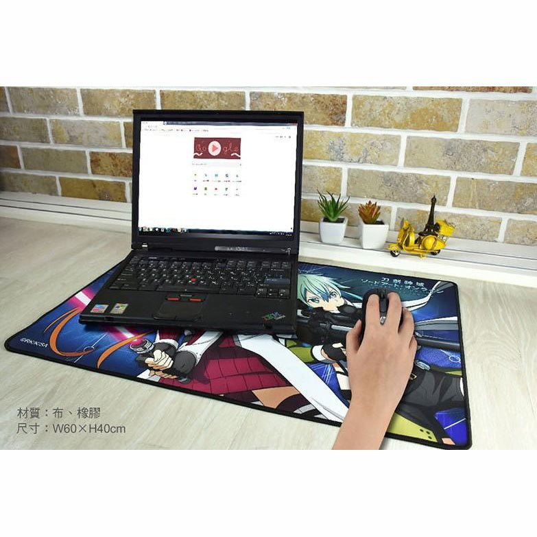 刀劍神域Ⅲ 布面滑鼠墊 A款(亞絲娜+愛麗絲) - Microworks ACG