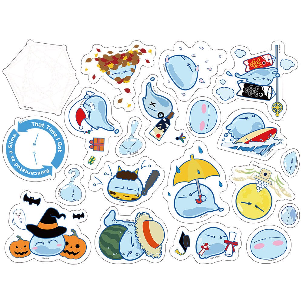 轉生史萊姆 行李箱貼組 A款 史萊姆 - Microworks ACG