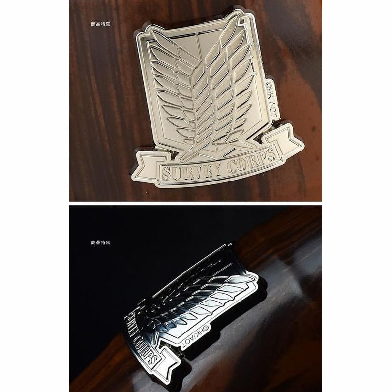 進擊的巨人 酒桶形陶瓷杯 A款（調查兵團徽章） - Microworks ACG