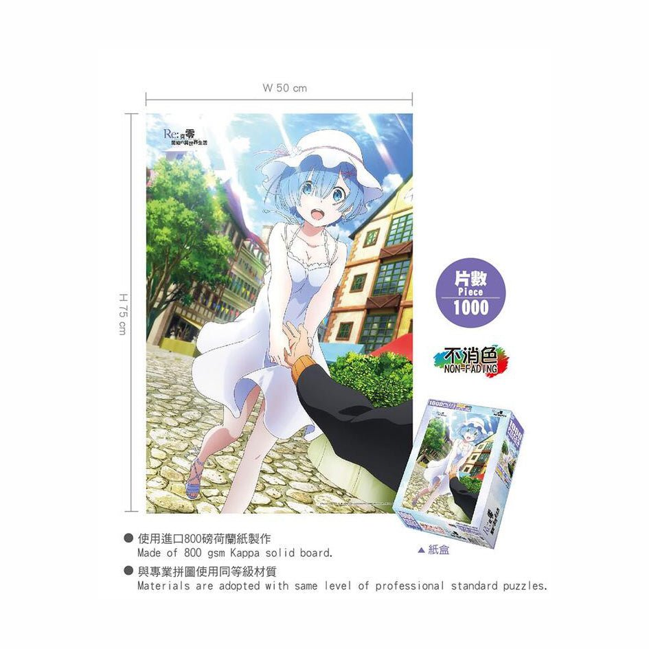 從零開始 砌圖 1000塊 D款（雷姆） - Microworks ACG