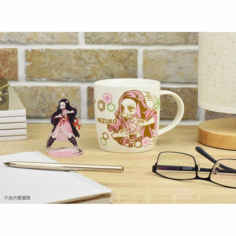 鬼滅之刃 瓷杯350ml A款 正面炭治郎+背面禰豆子(一隻) - Microworks ACG