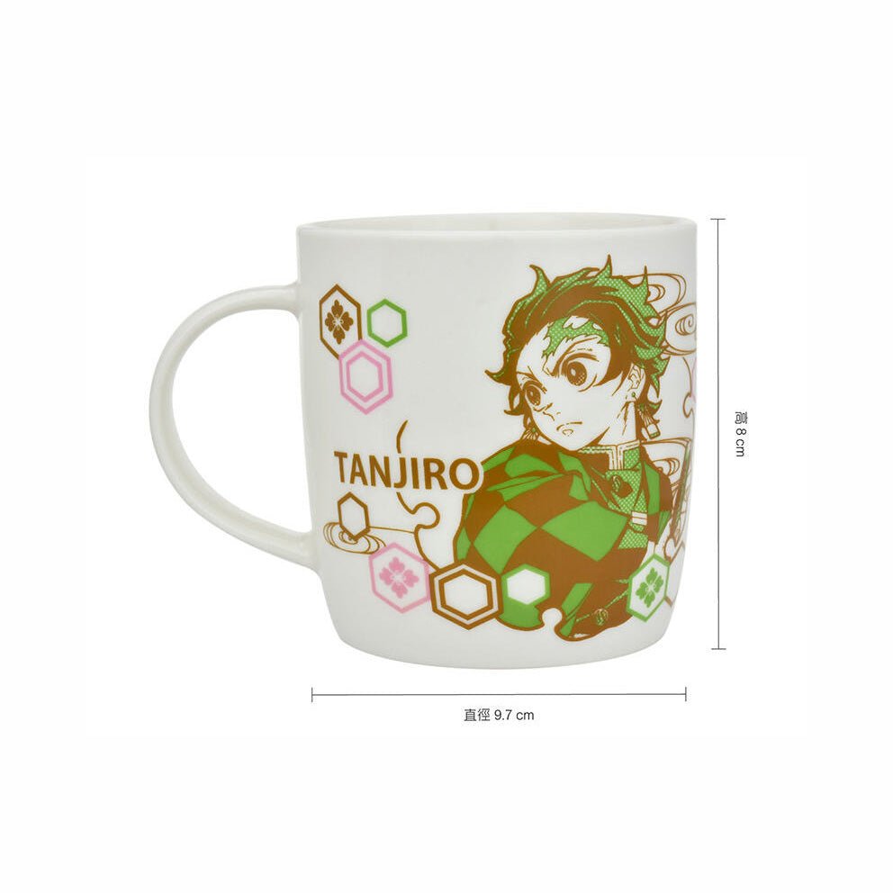 鬼滅之刃 瓷杯350ml A款 正面炭治郎+背面禰豆子(一隻) - Microworks ACG