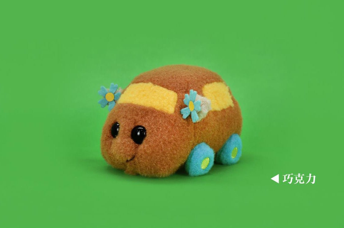 Pui Pui 天竺鼠車車 5吋 絨毛公仔 (迴力車款) - Microworks ACG