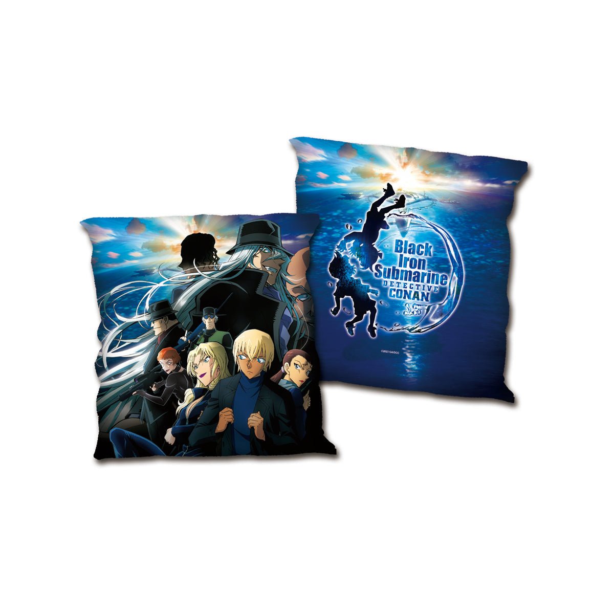 名偵探柯南劇場版 黑鐵的魚影 大方枕 向右看 - Microworks ACG