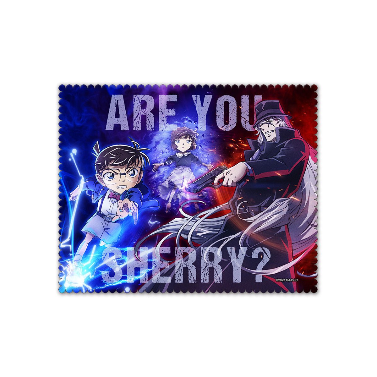 名偵探柯南劇場版 黑鐵的魚影 眼鏡布 雪莉？是你？ - Microworks ACG