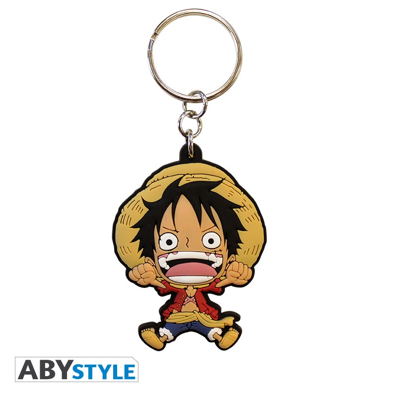 ONE PIECE 海賊王 PVC匙扣 路飛SD