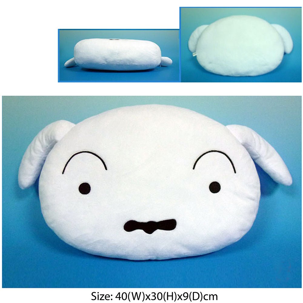 蠟筆小新 小白立體抱枕 - Microworks ACG