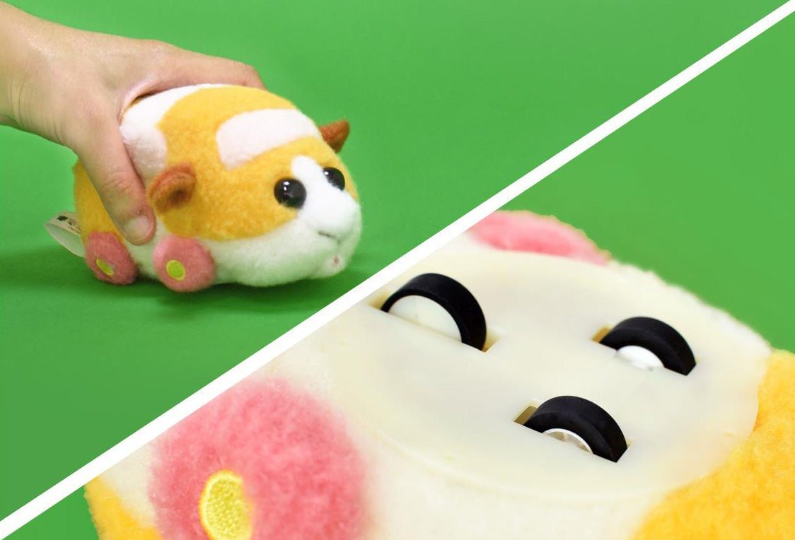 Pui Pui 天竺鼠車車 5吋 絨毛公仔 (迴力車款) - Microworks ACG