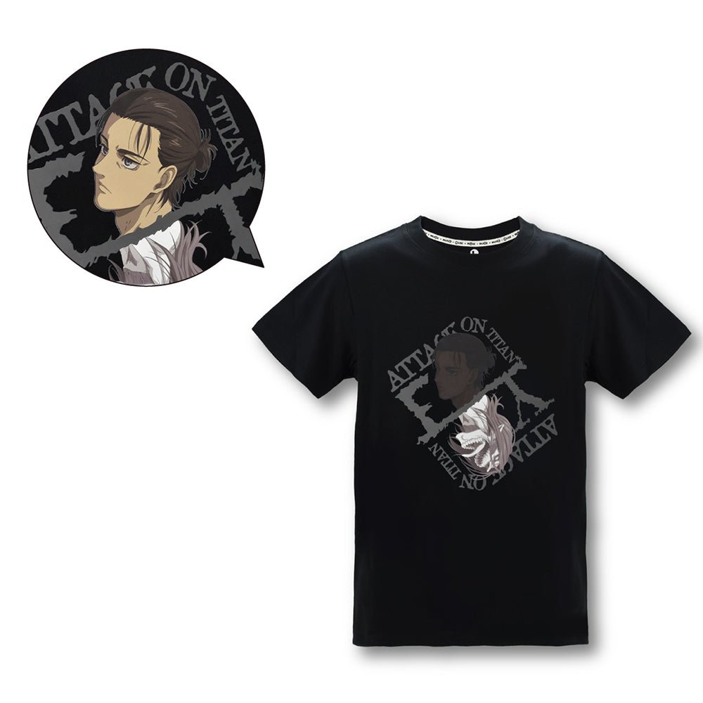 進擊的巨人 熱感應T-shirt 艾倫 - Microworks ACG