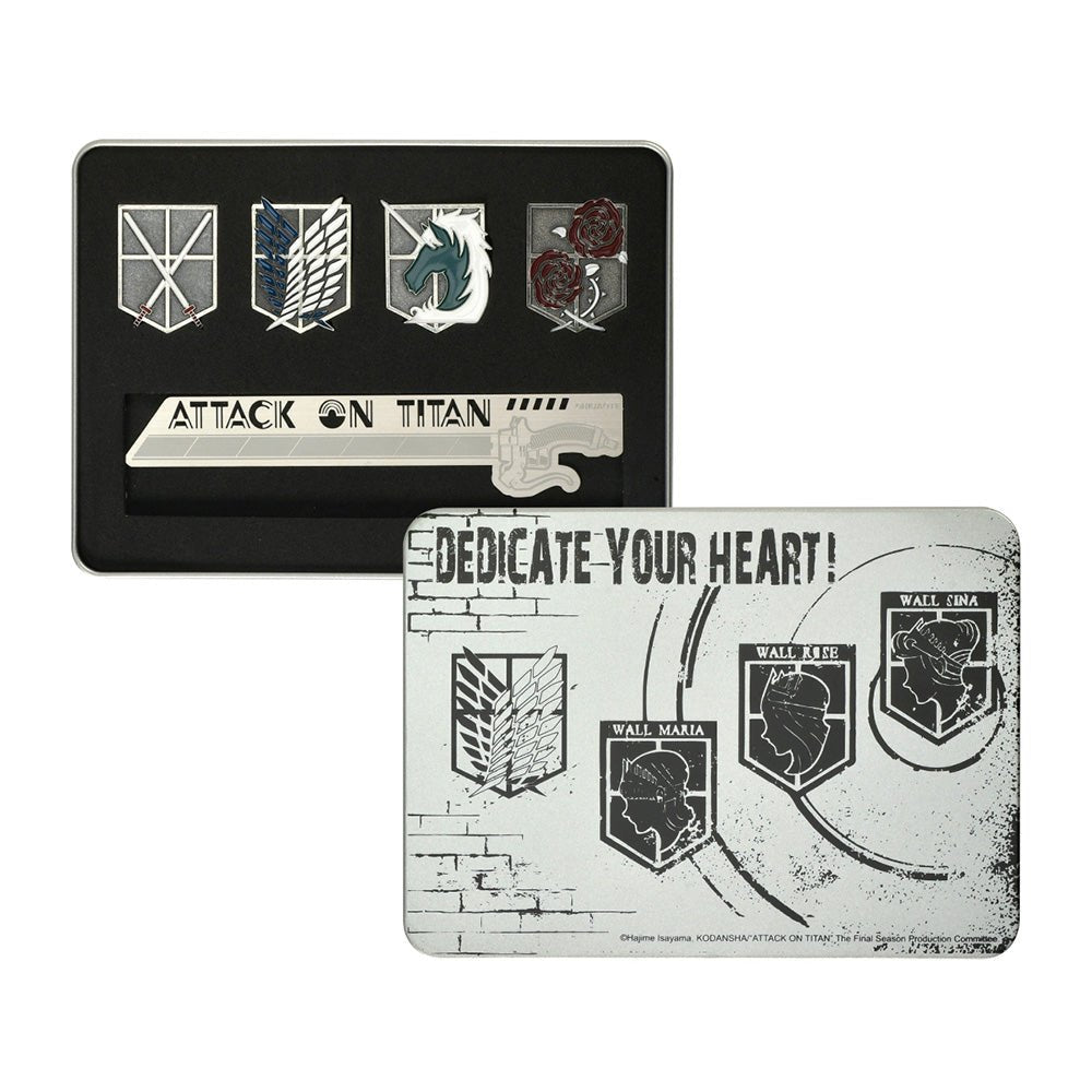 進擊的巨人 徽章收藏組(典藏) A款 綜合 - Microworks ACG