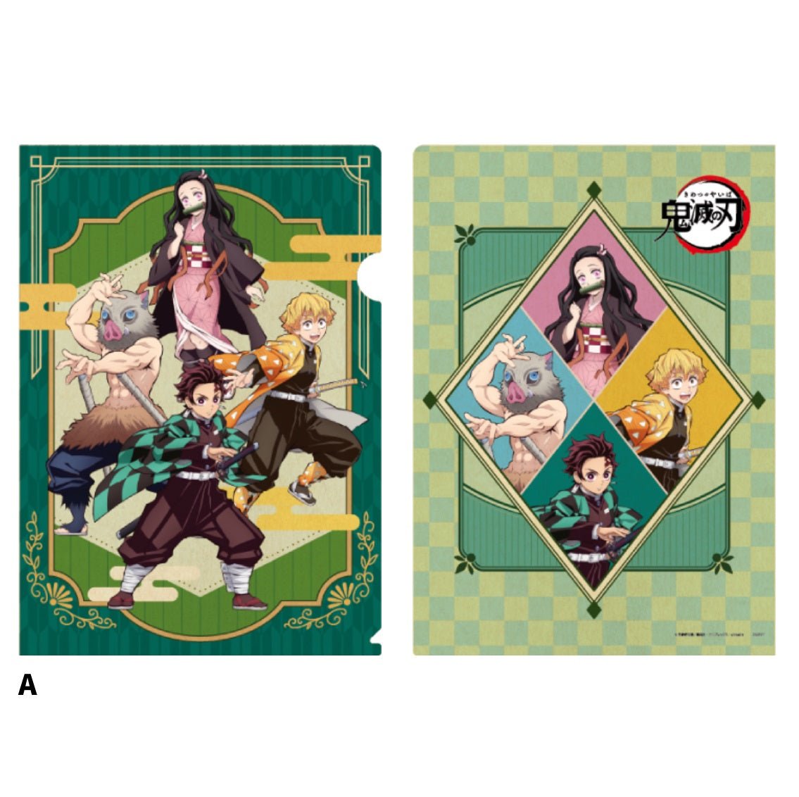 鬼滅之刃 文件夾 A款 主角小隊 - Microworks ACG