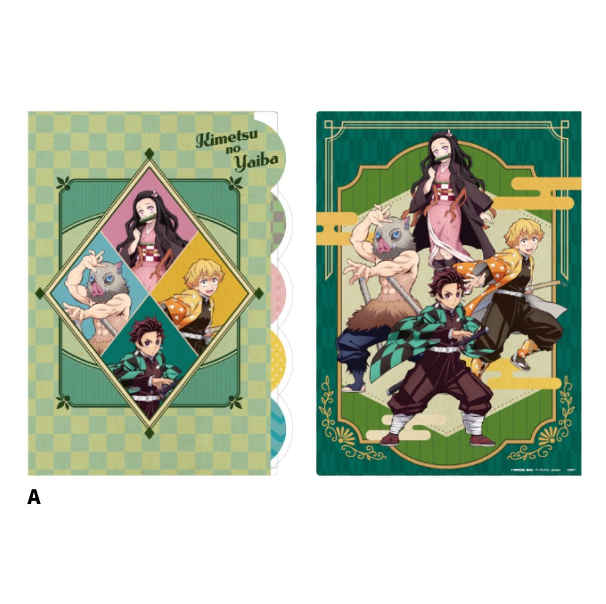 鬼滅之刃 五層文件夾 A款 主角小隊 - Microworks ACG