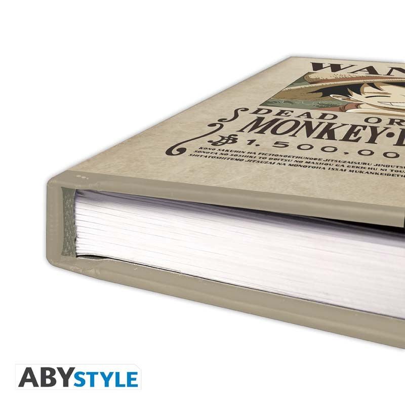 ONE PIECE 海賊王 A5筆記本 懸賞 - Microworks ACG