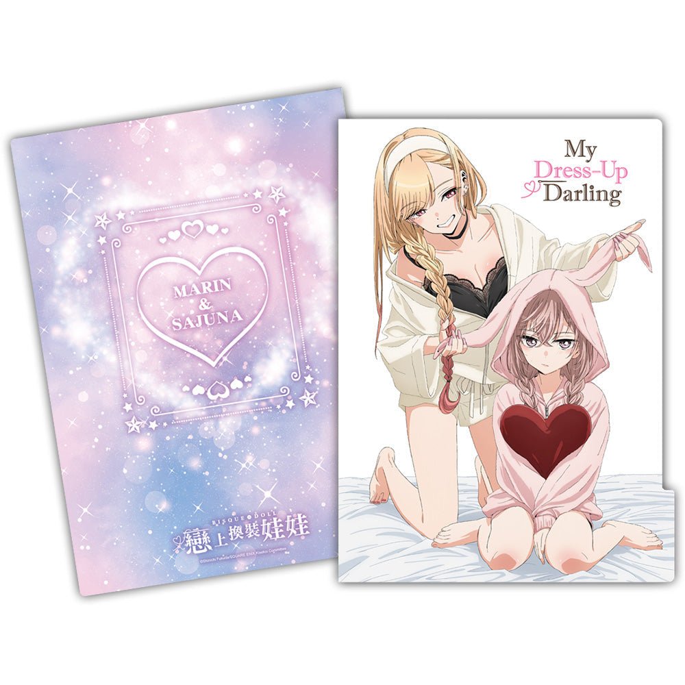 戀上換裝娃娃 五層A4文件夾 A款 海夢+珠珠 - Microworks ACG