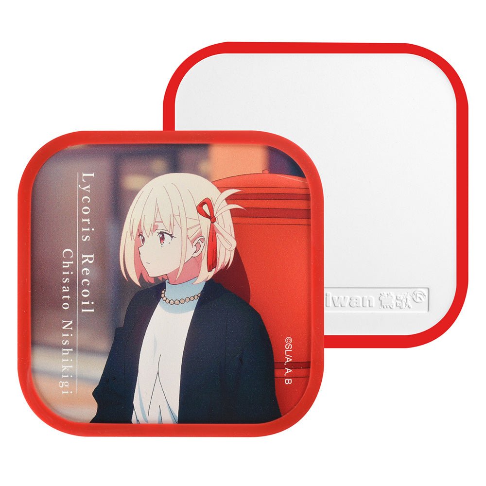 莉可麗絲 方型吸水杯墊 A款 錦木千束 - Microworks ACG