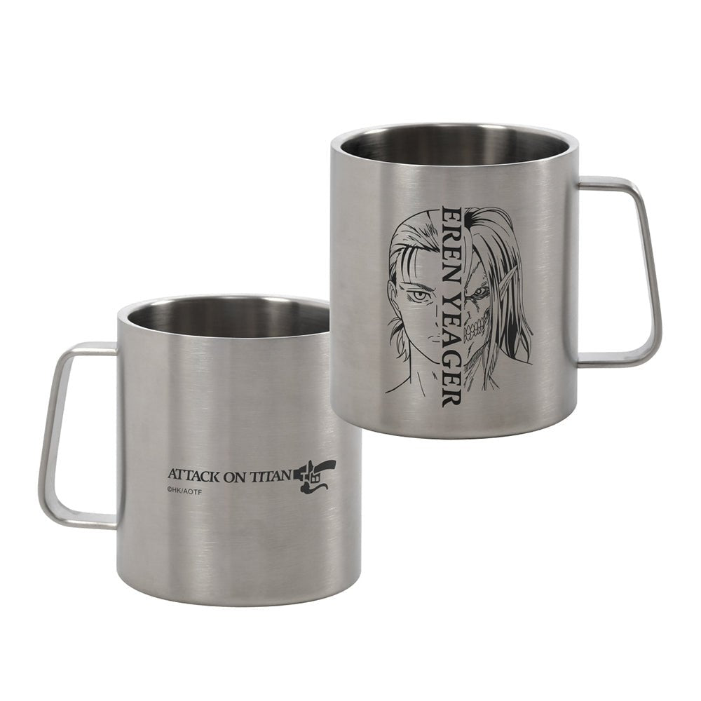 進擊的巨人 不鏽鋼杯 B款 艾倫 - Microworks ACG