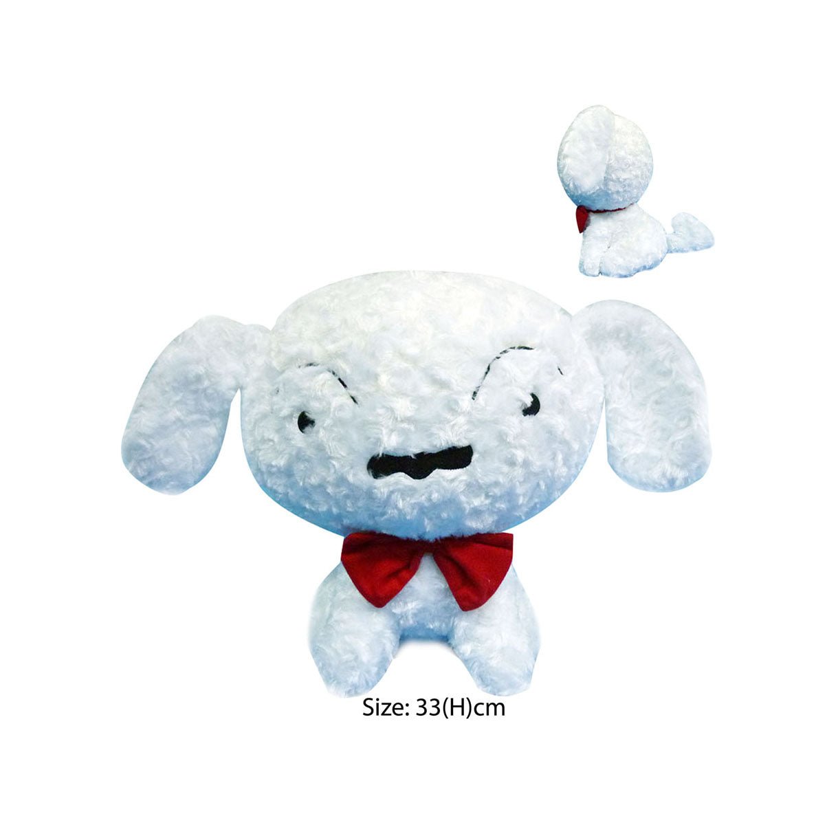 蠟筆小新 13吋 坐姿小白 - Microworks ACG