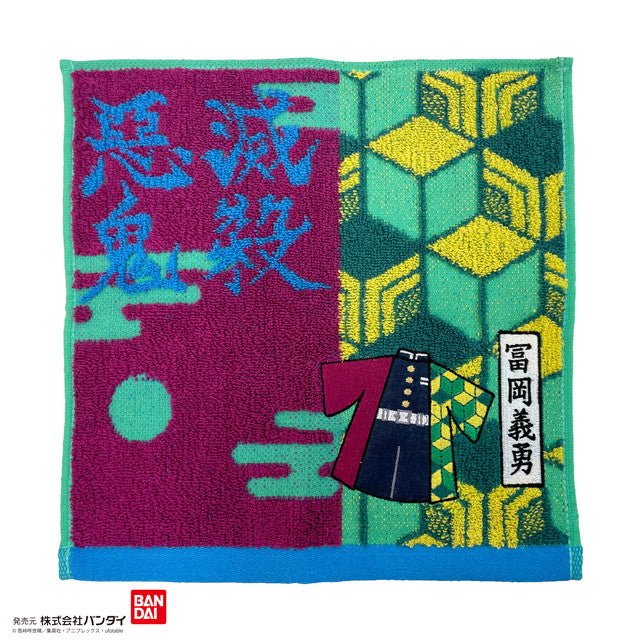 鬼滅之刃 方型小毛巾 25×25cm 羽織圖案 - Microworks ACG