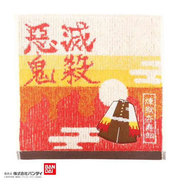 鬼滅之刃 方型小毛巾 25×25cm 羽織圖案 - Microworks ACG