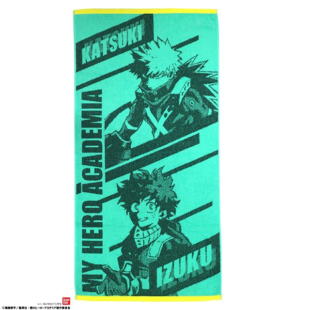 我的英雄學院 大毛巾 60×120cm 爆豪 綠谷 - Microworks ACG