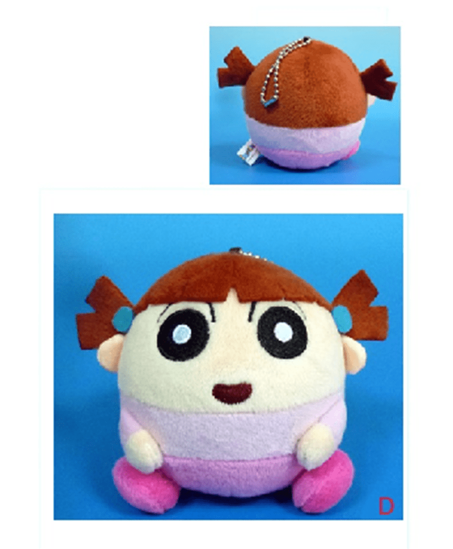 蠟筆小新 3吋 圓型吊飾 妮妮 - Microworks ACG